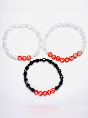 (3pcs) BTS ARIRANG ARMY BRACELET BUNDLE